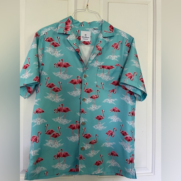 Caribbean Other - Caribbean Swimwear Flamingo Hawaiian Shirt